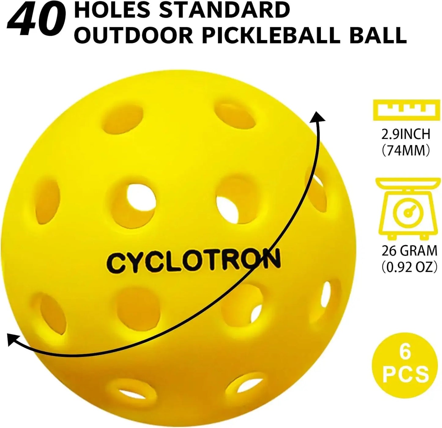 C002 Pickleball 6-Pack